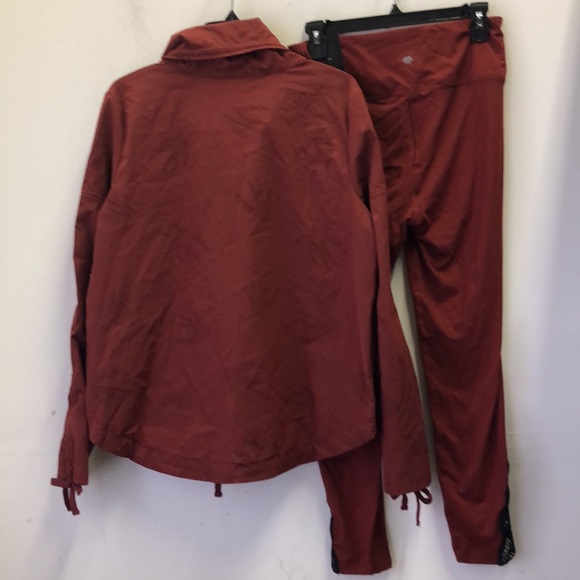 Nanette Lepore Play Swan Jacket Dress Me Up Legging Cinnamon 2 Piece Set - Picture 3 of 7